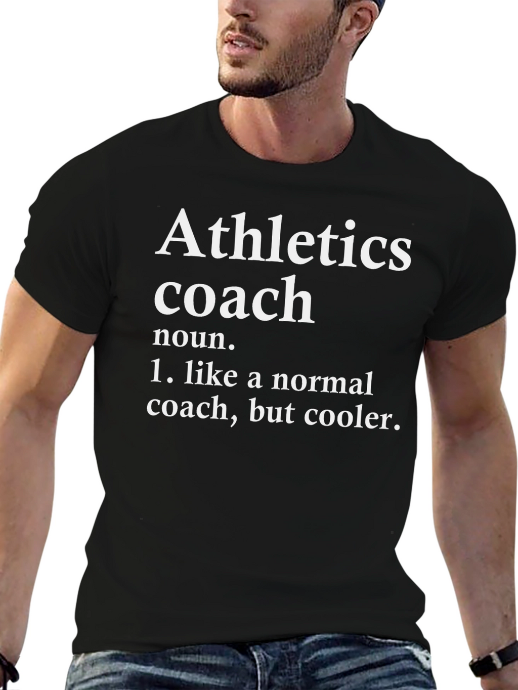 Athletics Coach Definition T-Shirt - Cool Coach Tee