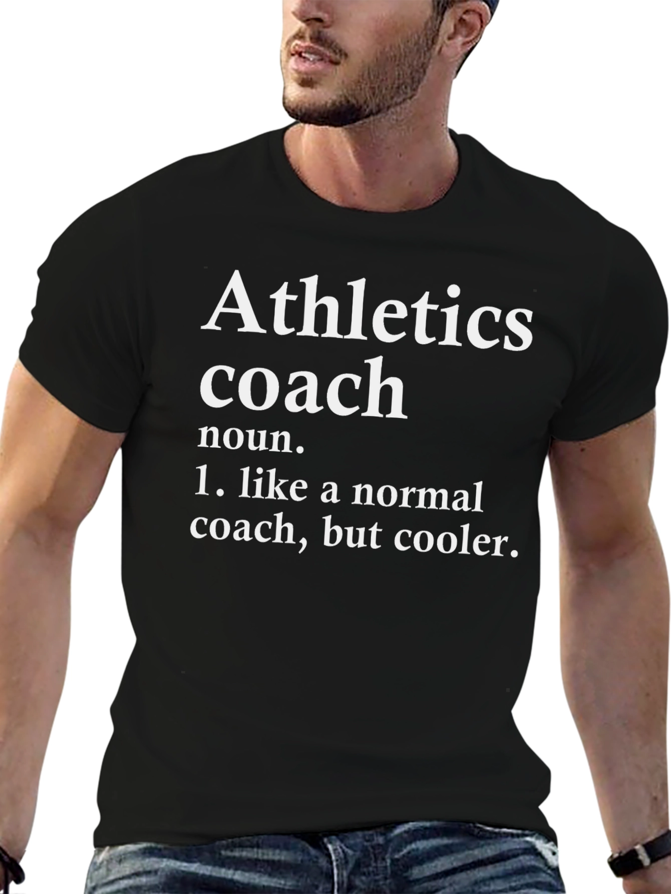 Athletics Coach Definition T-Shirt - Cool Coach Tee