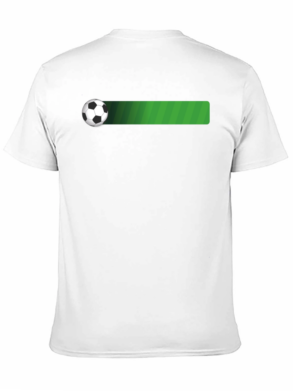 Soccer Ball T-Shirt - Black Cotton Tee