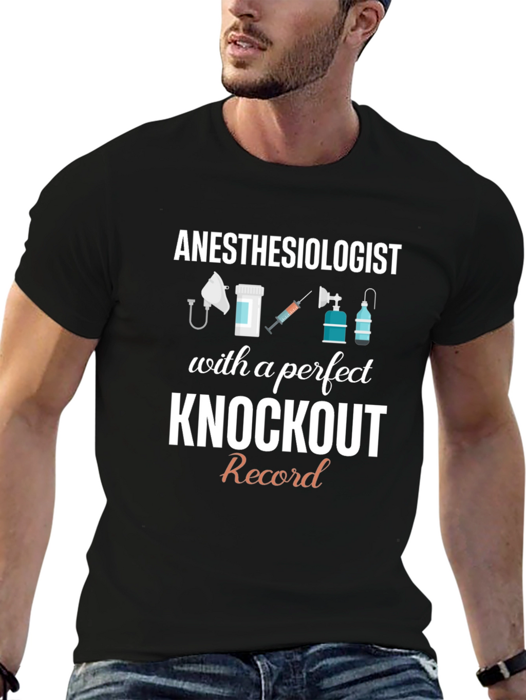 Anesthesiologist Knockout Record T-Shirt