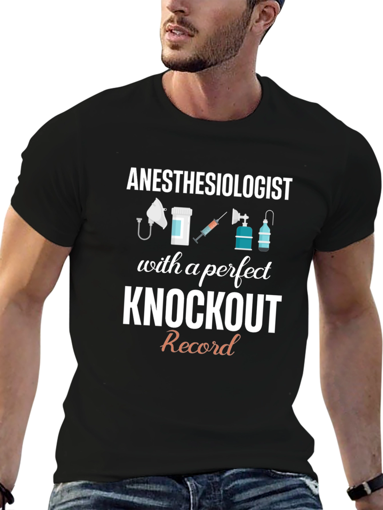 Anesthesiologist Knockout Record T-Shirt