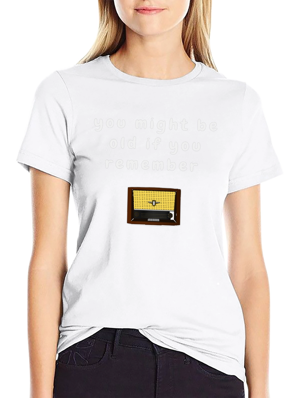 Retro Radio T-Shirt - You Might Be Old