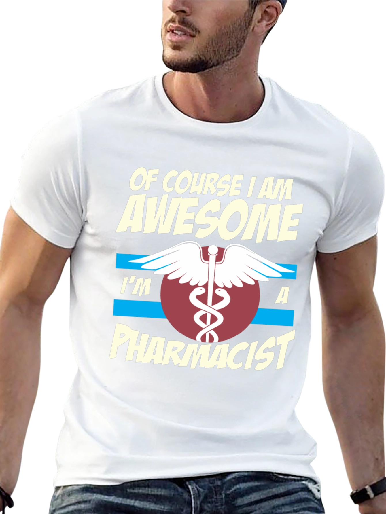 Awesome Pharmacist T-Shirt Funny Rx Medicine Tee