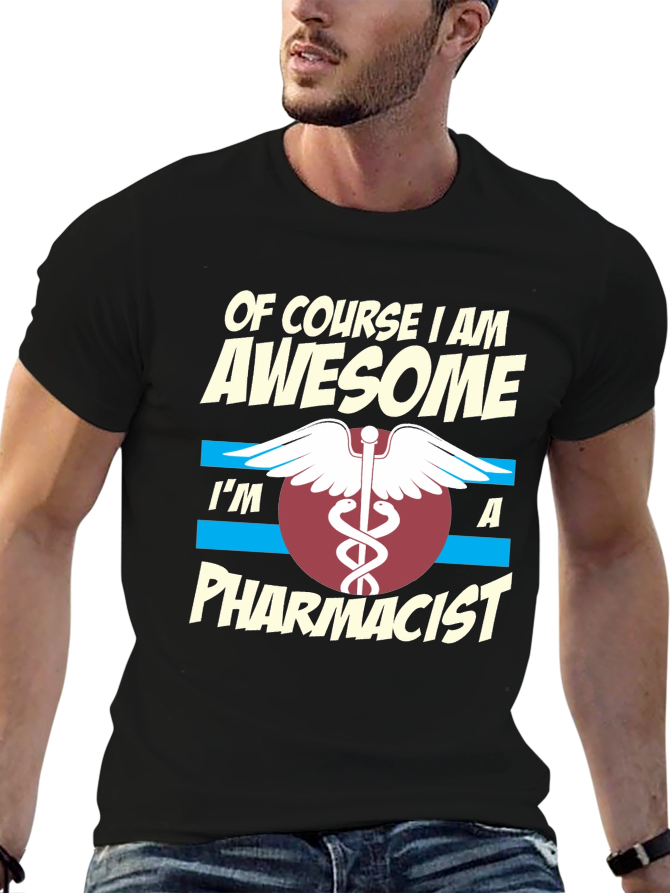Awesome Pharmacist T-Shirt Funny Rx Medicine Tee