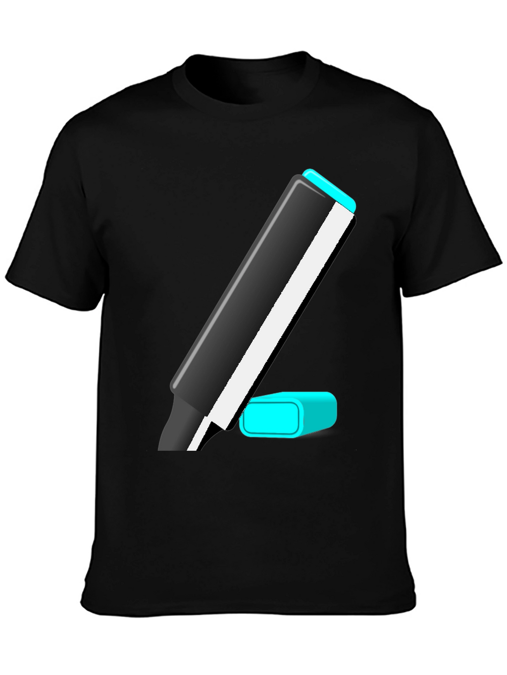 Marker Graphic Tee - Casual Style