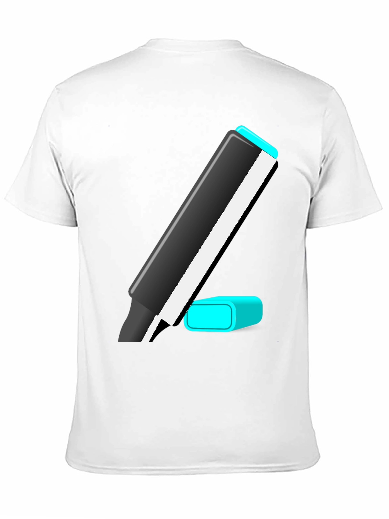 Marker Graphic Tee - Casual Style