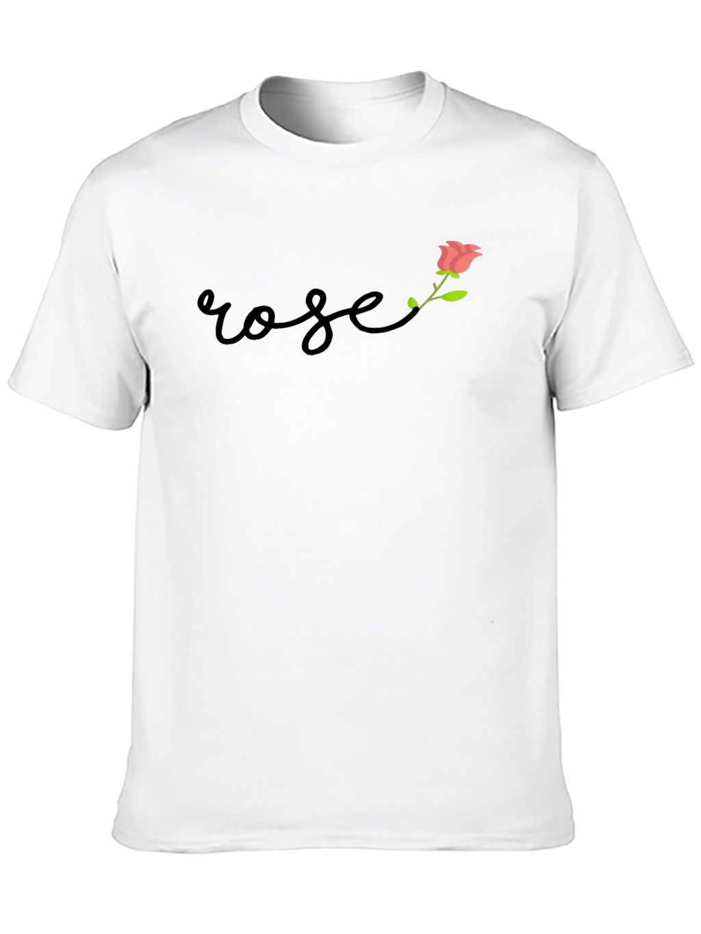 Rose Graphic Tee - Stylish Casual Wear