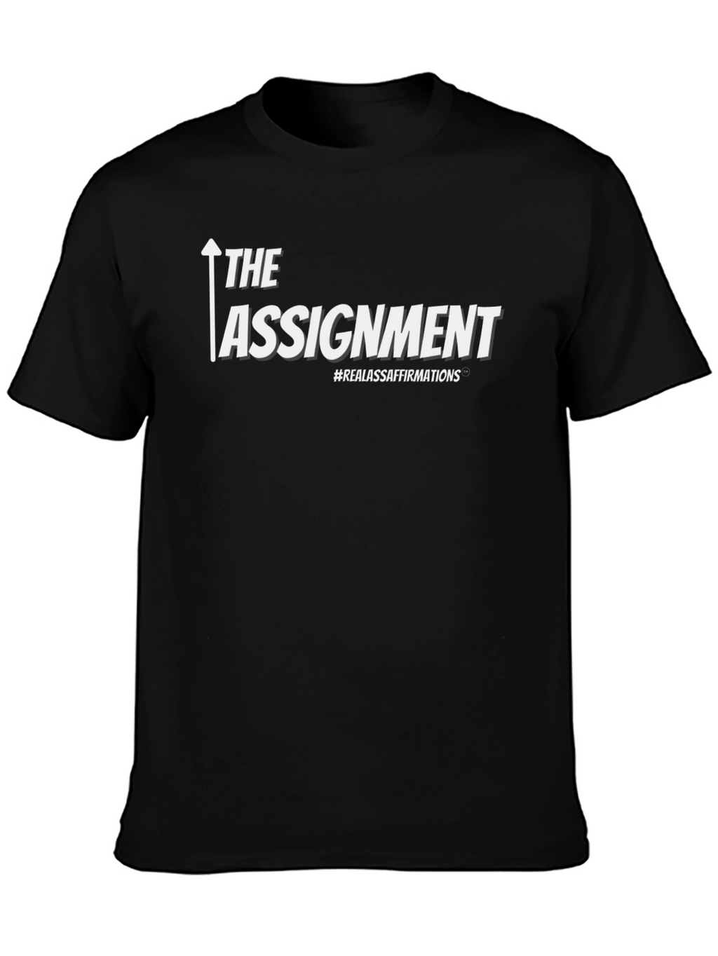 The Assignment Black Graphic Tee