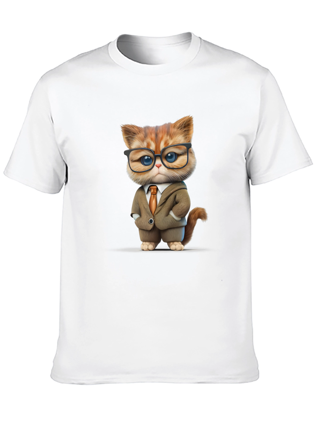 Cat Boss T-Shirt - Funny Business Cat Tee