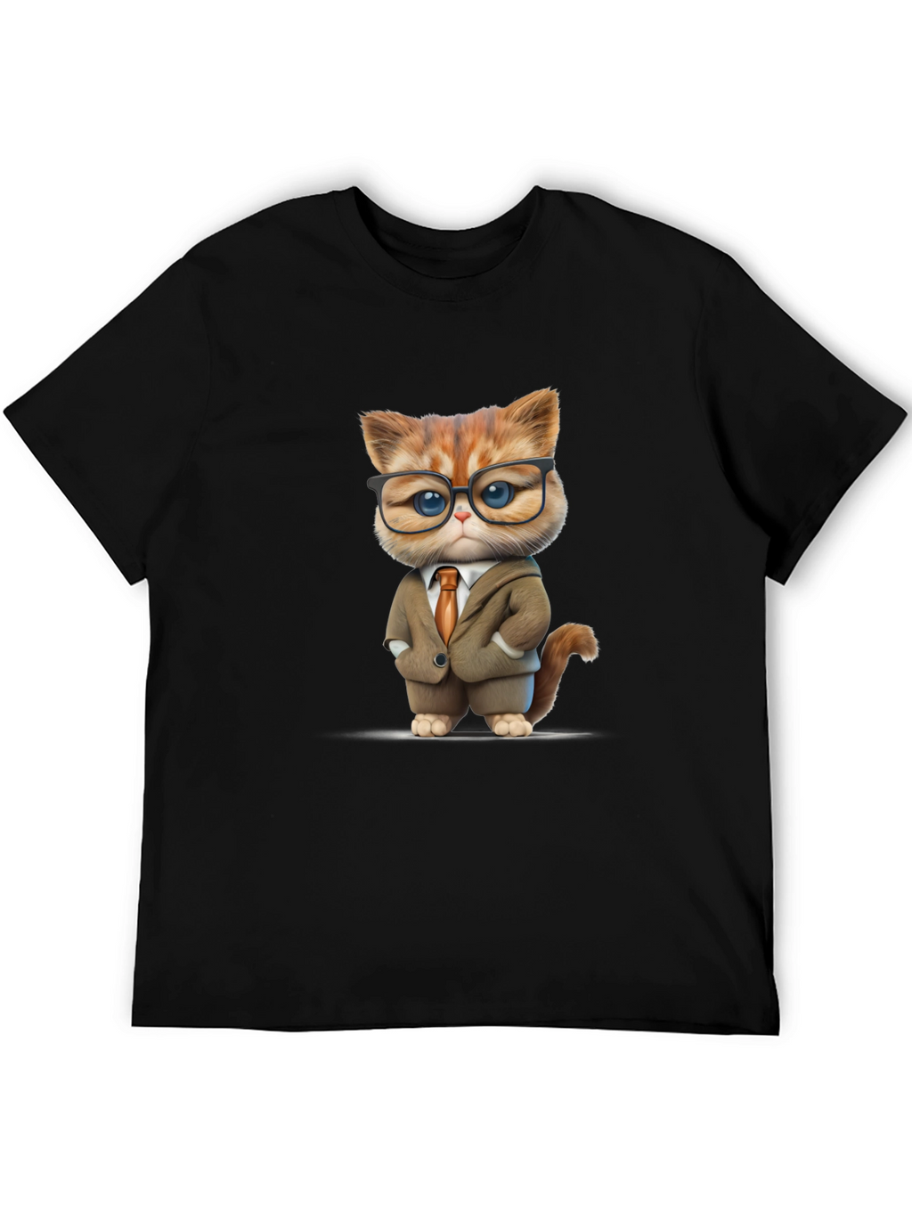 Cat Boss T-Shirt - Funny Business Cat Tee
