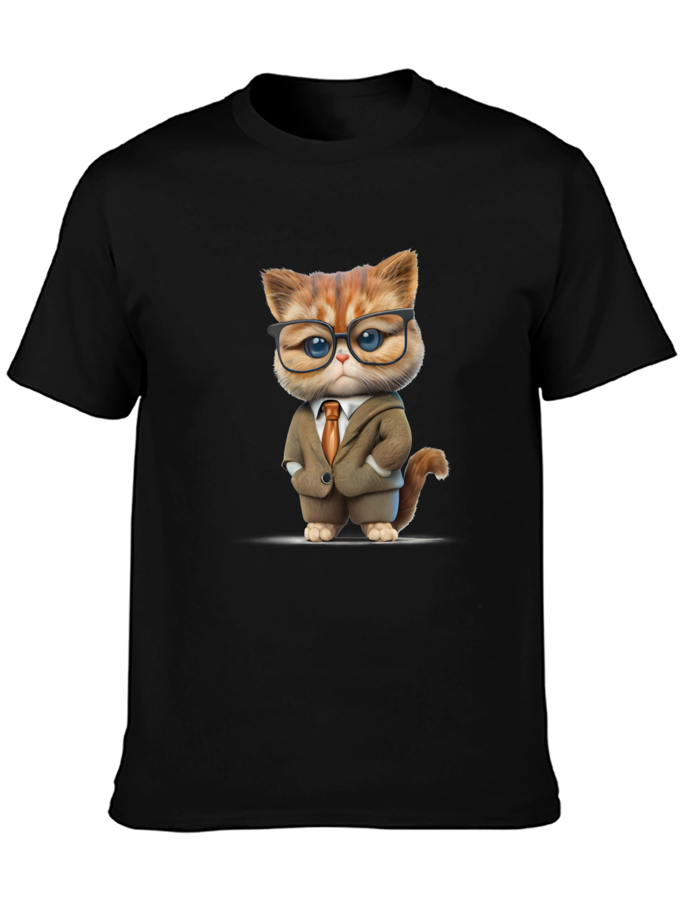 Cat Boss T-Shirt - Funny Business Cat Tee