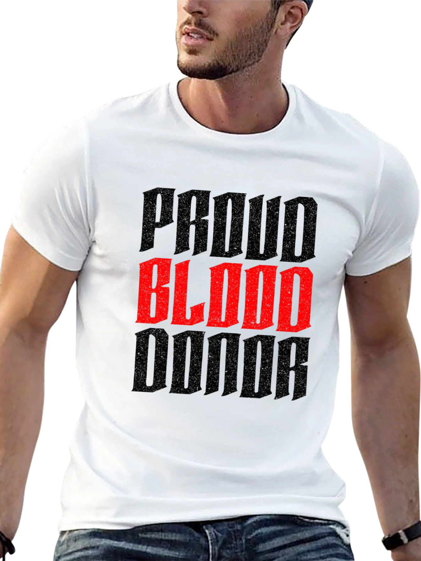 Proud Blood Donor T-Shirt - Blood Drive Support