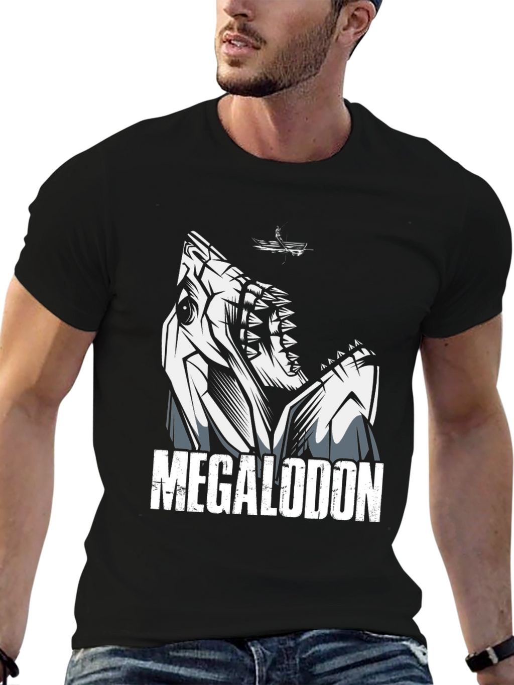 Megalodon Graphic Tee - Shark Lovers T-Shirt