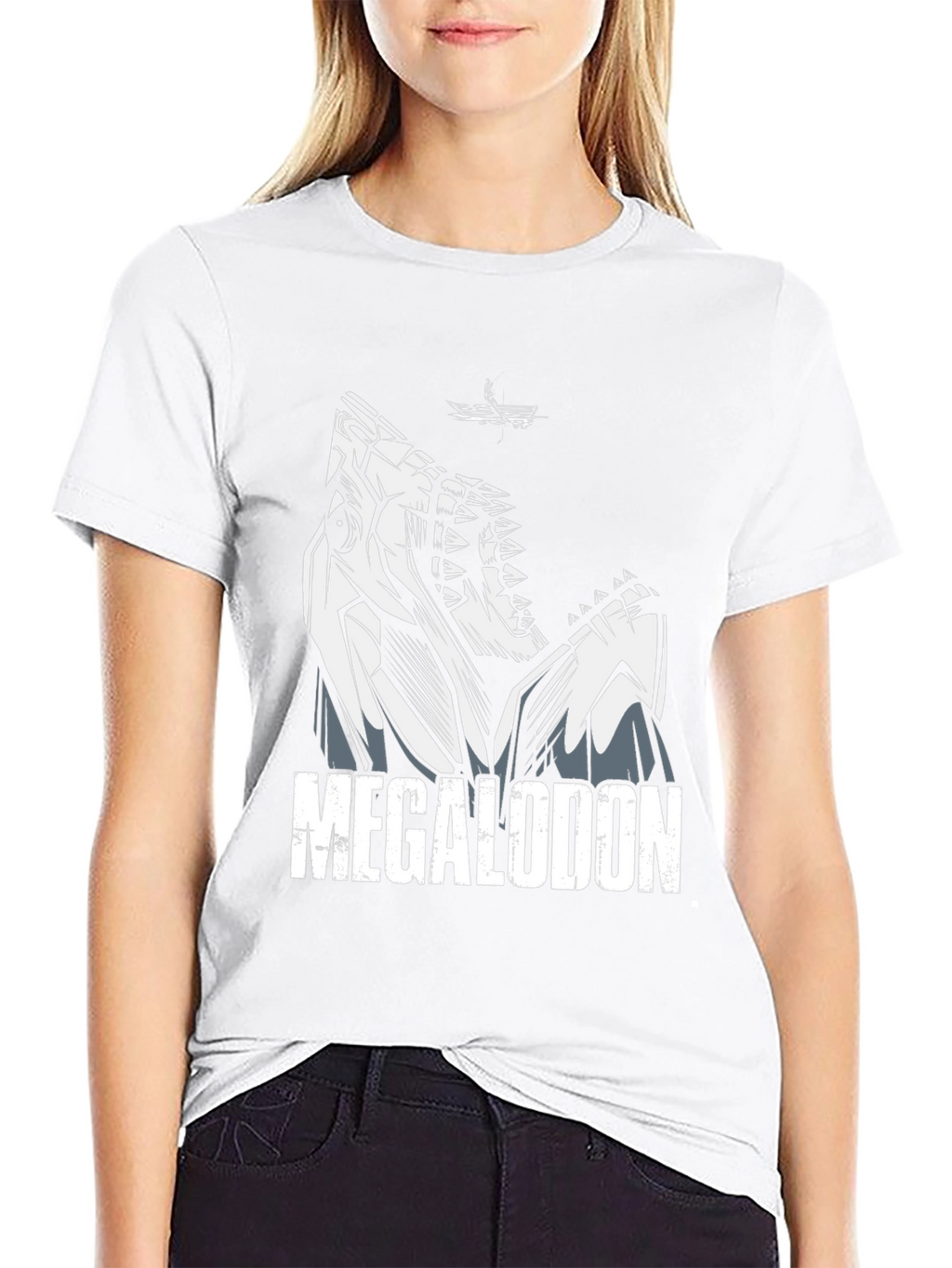 Megalodon Graphic Tee - Shark Lovers T-Shirt