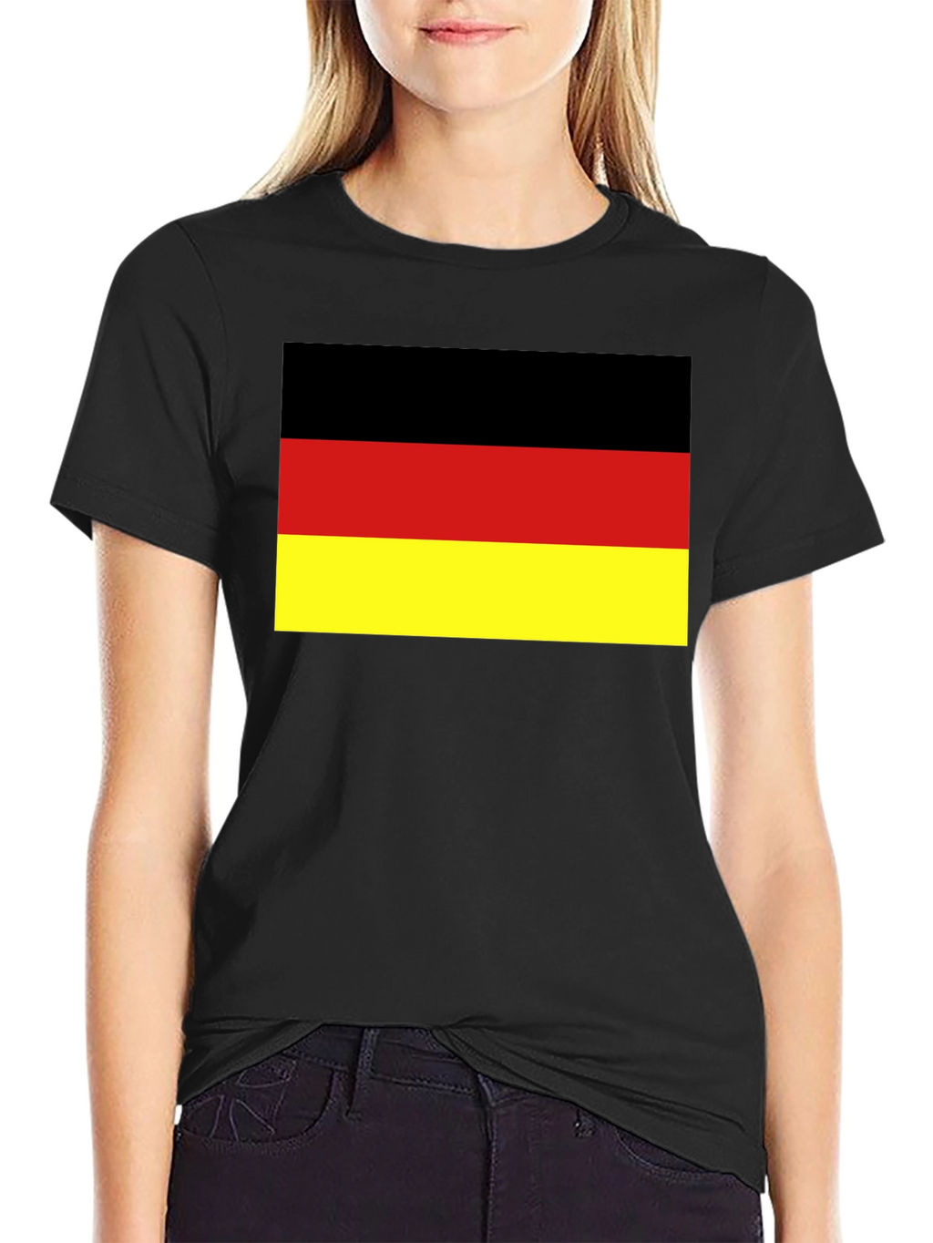 Germany Flag T-Shirt - Black German Pride Tee