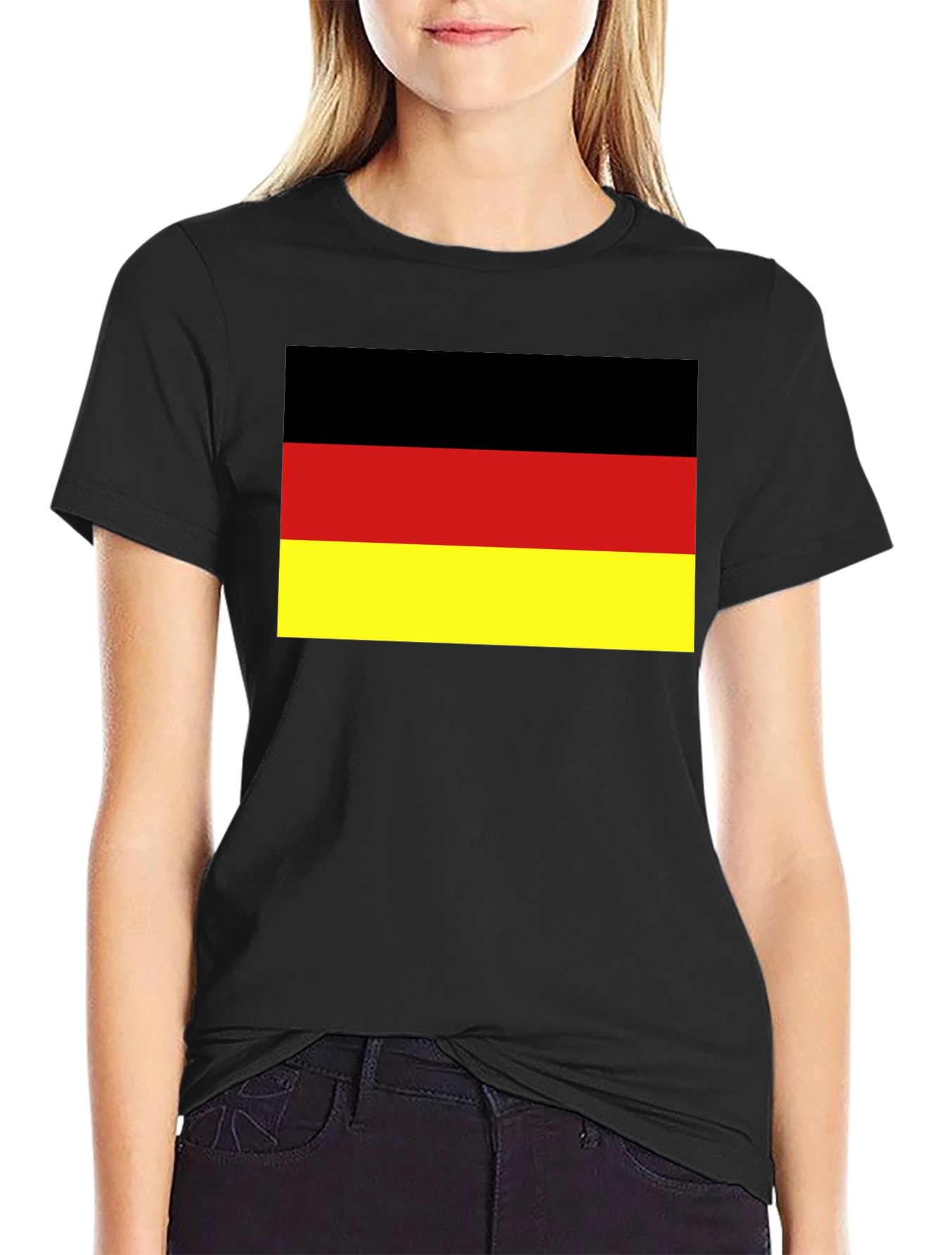 Germany Flag T-Shirt - Black German Pride Tee