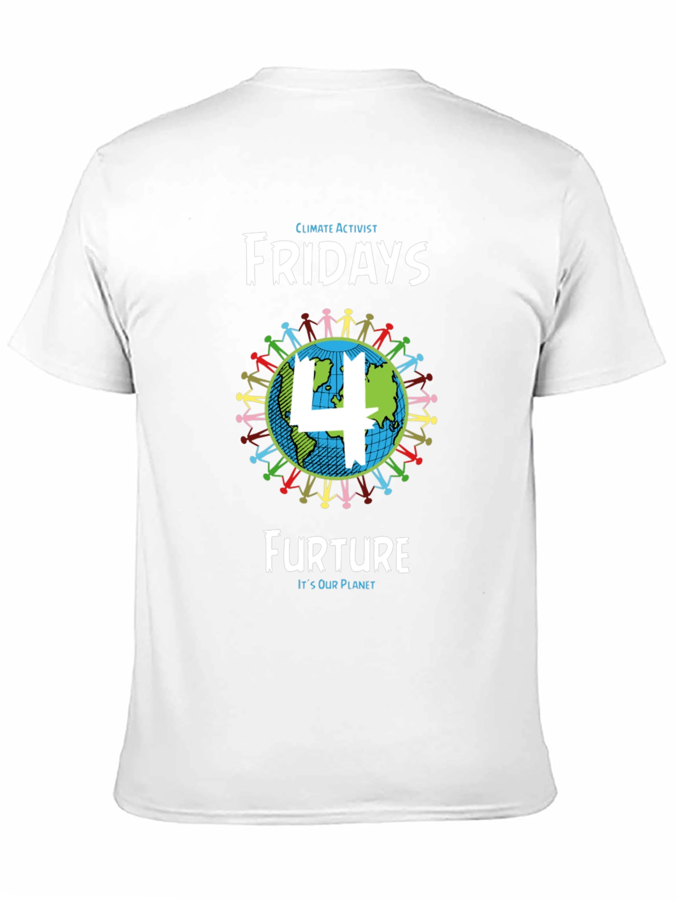 Climate Activist Fridays 4 Future Black T-Shirt