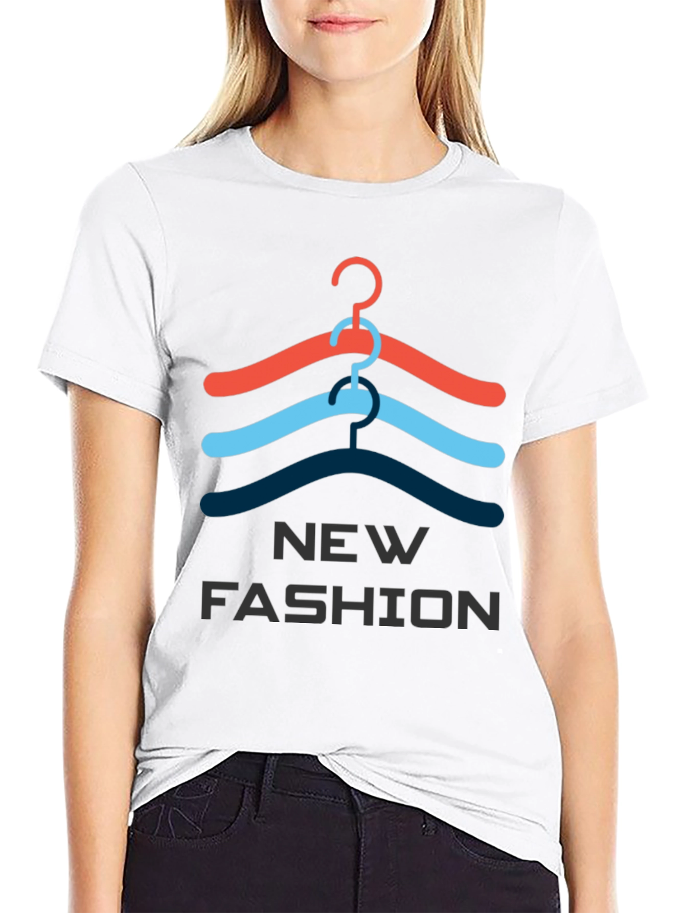 Trendy Hanger Graphic Tee - New Fashion