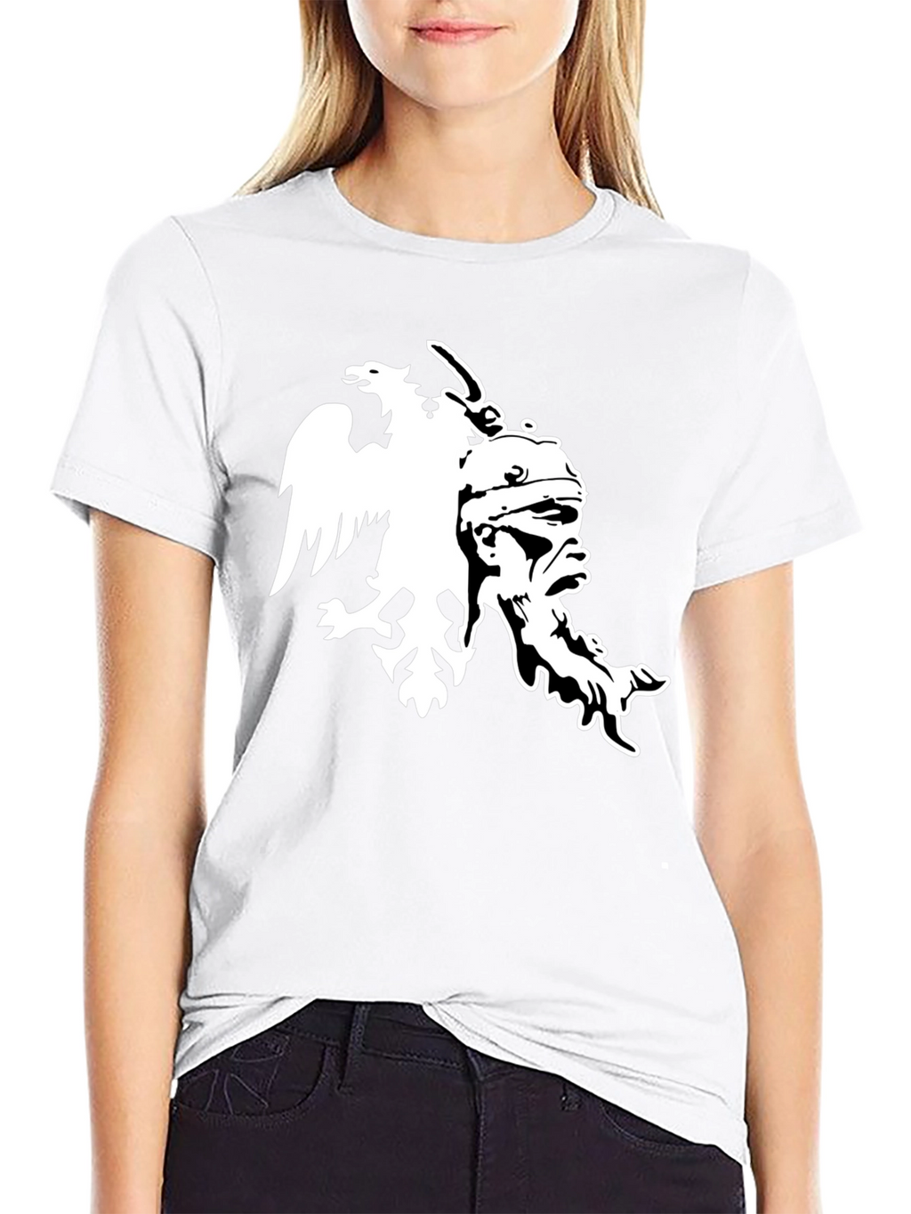 Roman Legion Eagle T-Shirt - Black