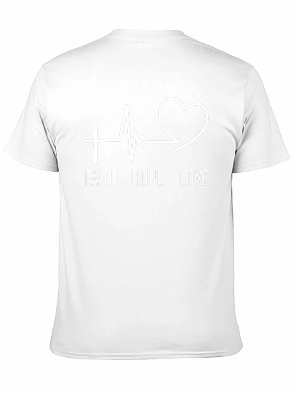 Faith Hope Love Heartbeat T-Shirt