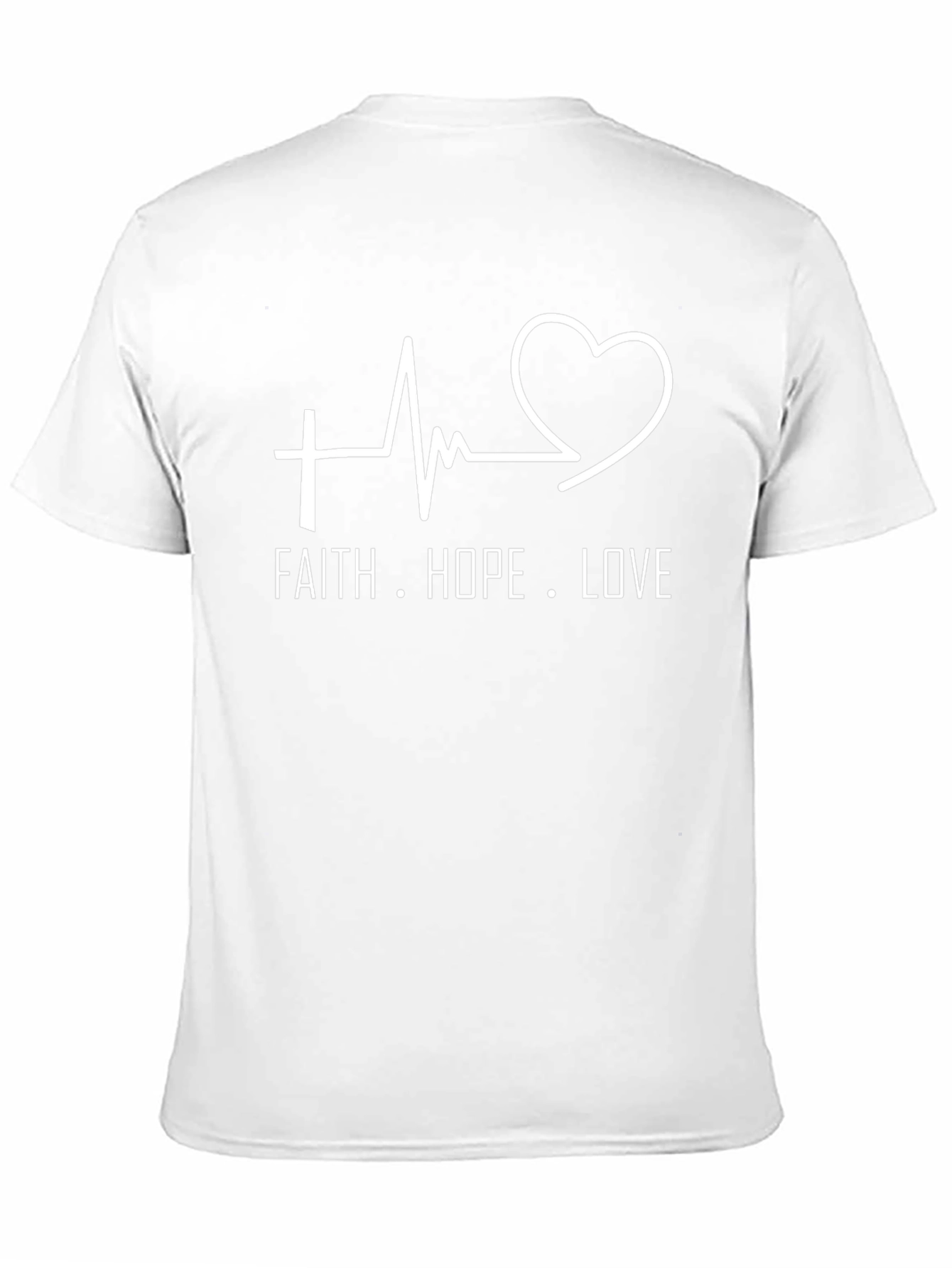 Faith Hope Love Heartbeat T-Shirt