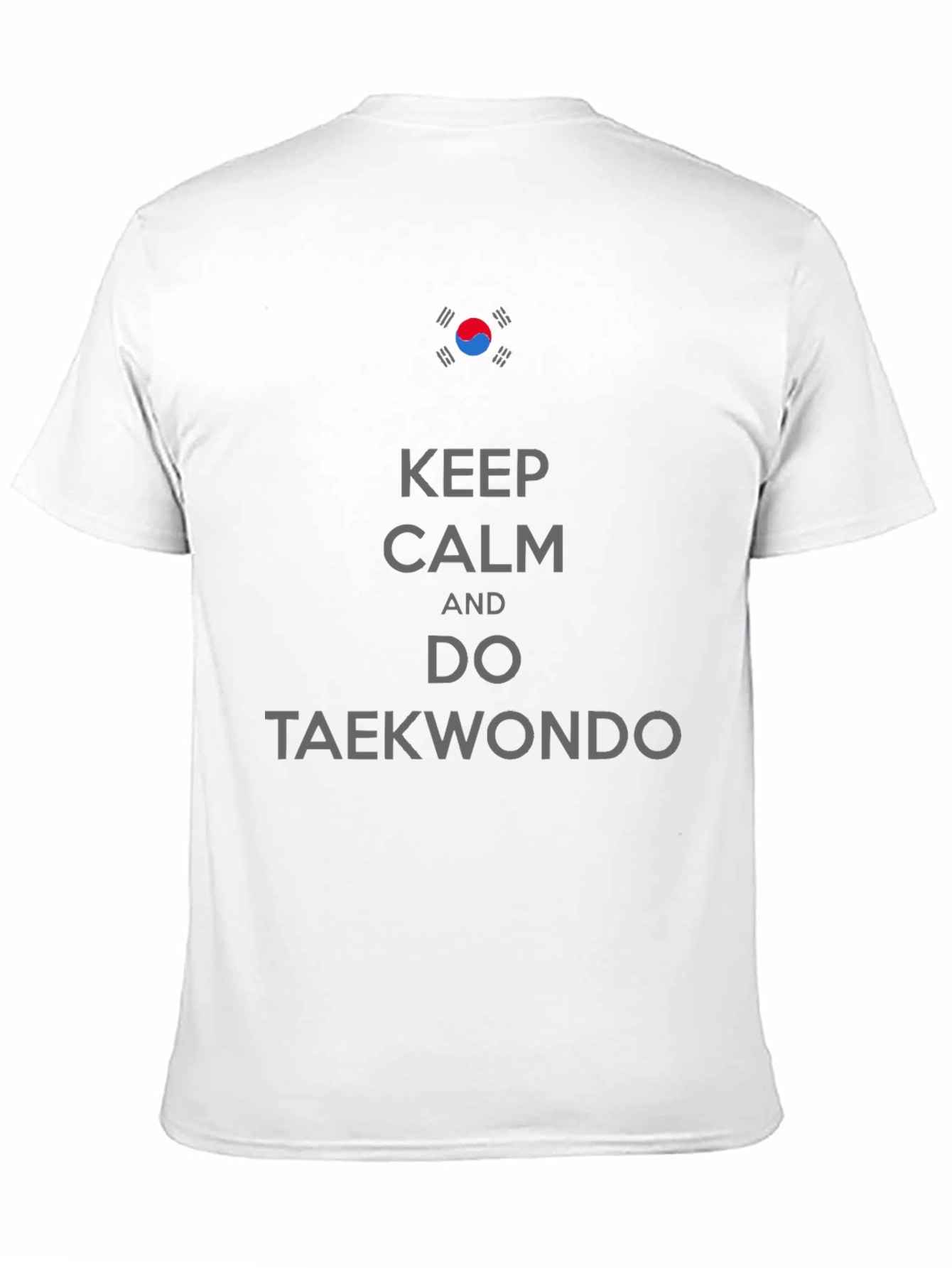 Keep Calm Do Taekwondo Black Tee