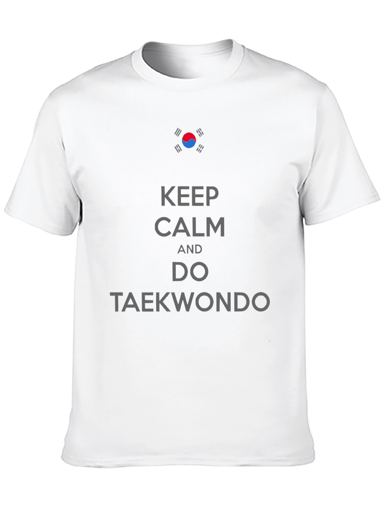 Keep Calm Do Taekwondo Black Tee