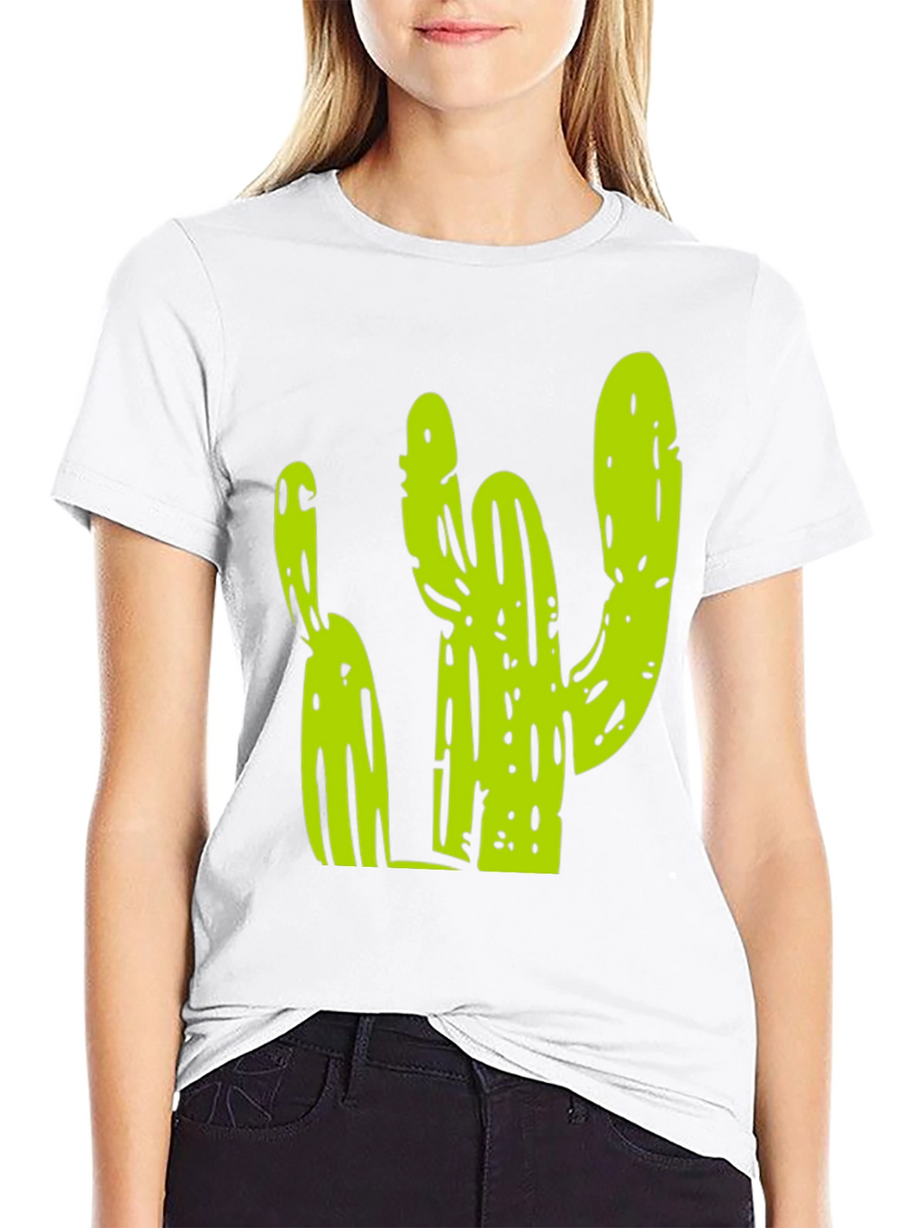 Cactus Graphic Tee - Trendy Unisex T-Shirt
