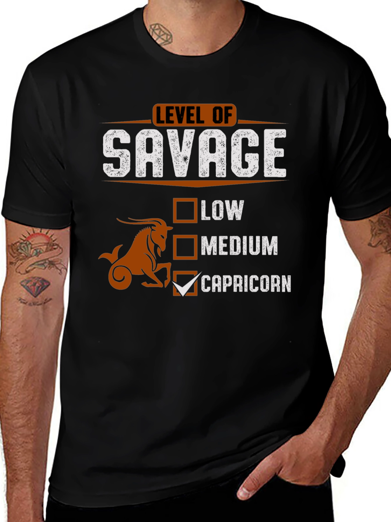 Capricorn Savage Level T-Shirt