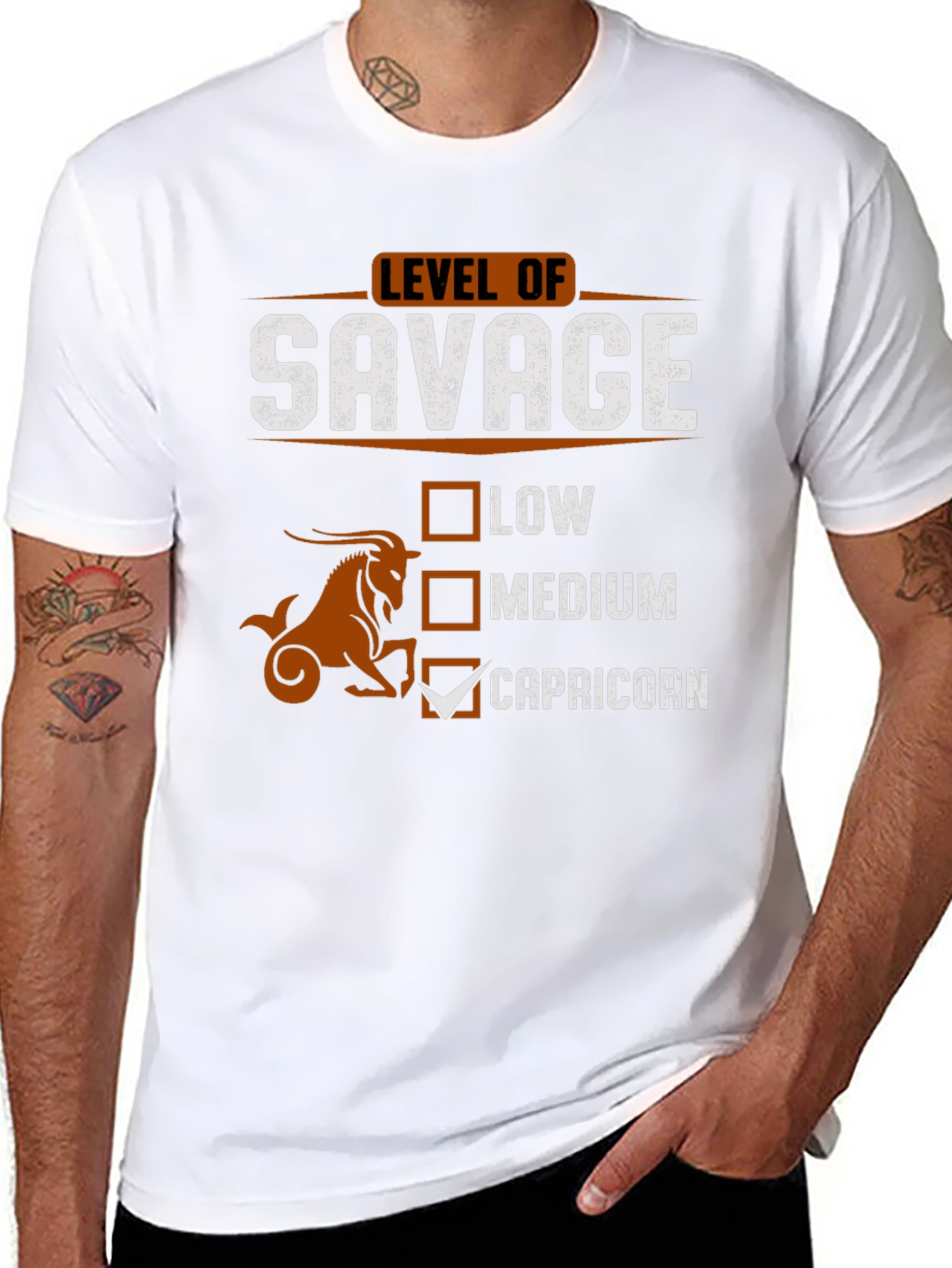 Capricorn Savage Level T-Shirt