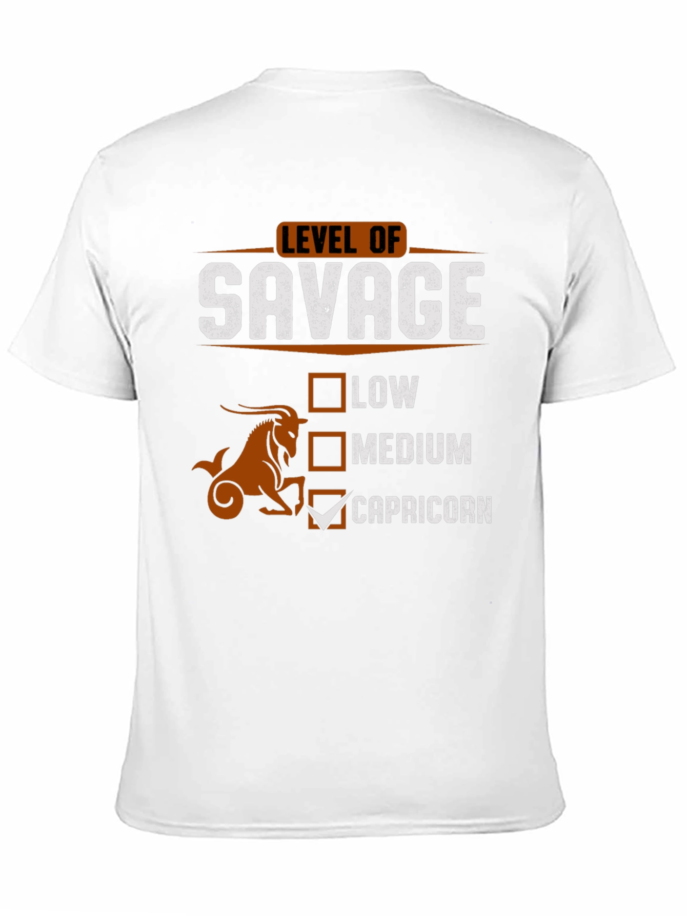 Capricorn Savage Level T-Shirt