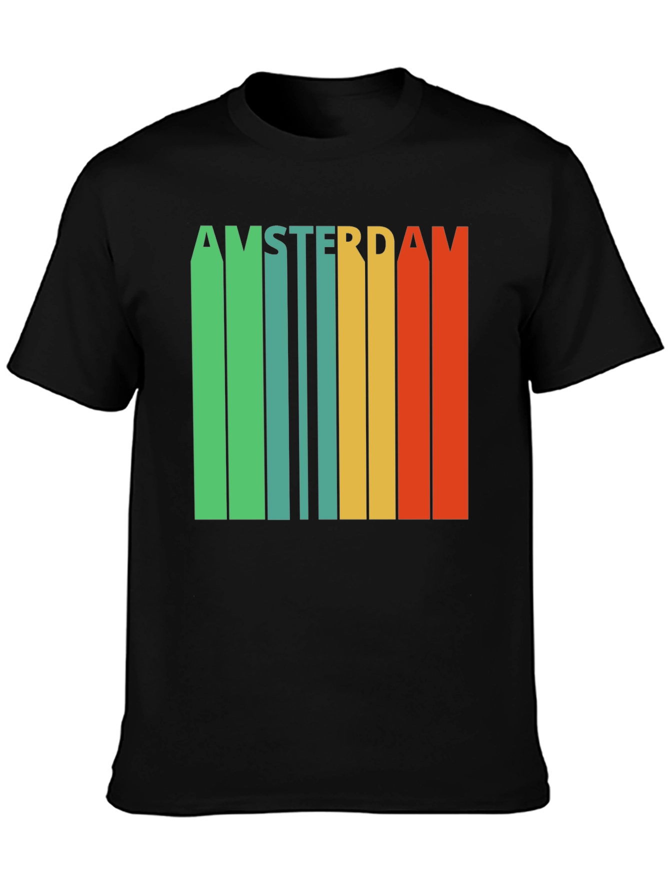 Amsterdam Retro Striped T-Shirt