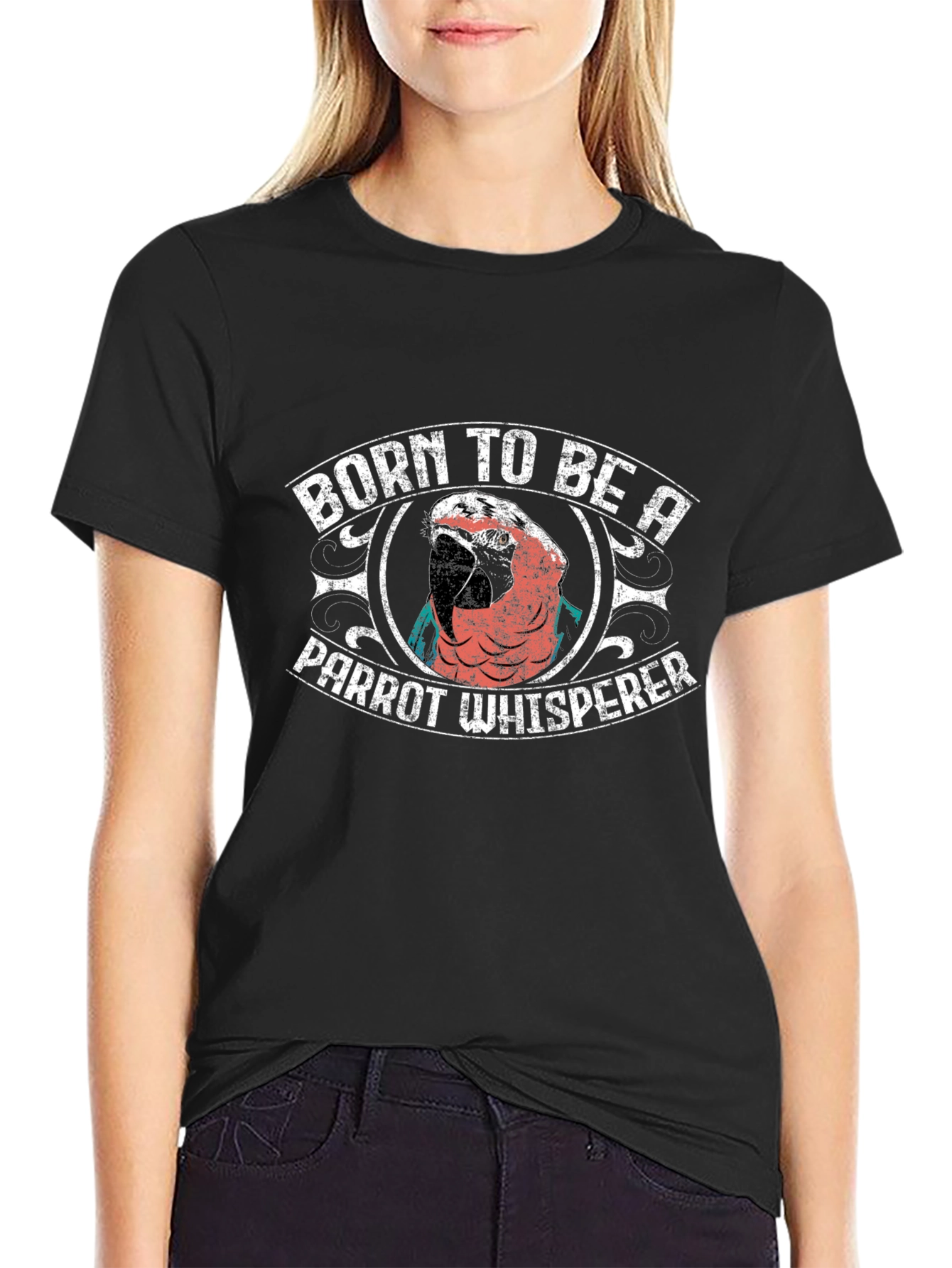 Born to Be a Parrot Whisperer T-Shirt