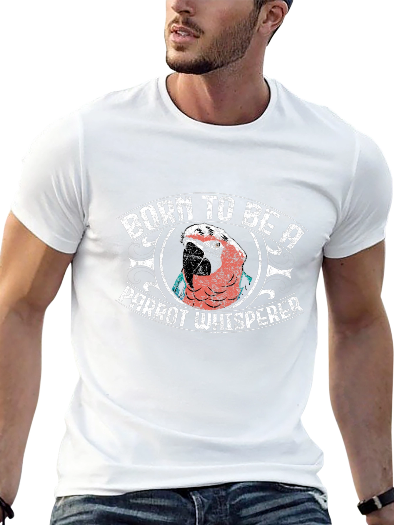 Born to Be a Parrot Whisperer T-Shirt