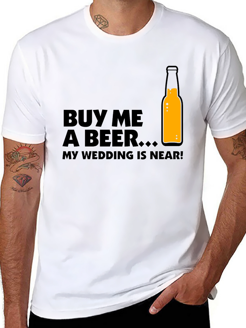 Buy Me A Beer Wedding T-Shirt