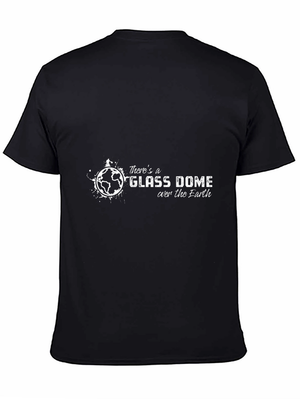 Glass Dome Earth T-Shirt - Conspiracy Theory Tee