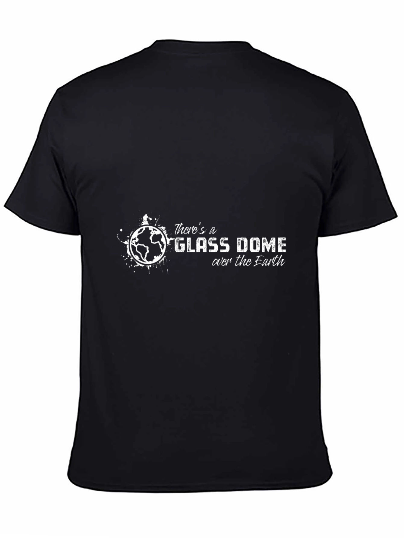 Glass Dome Earth T-Shirt - Conspiracy Theory Tee