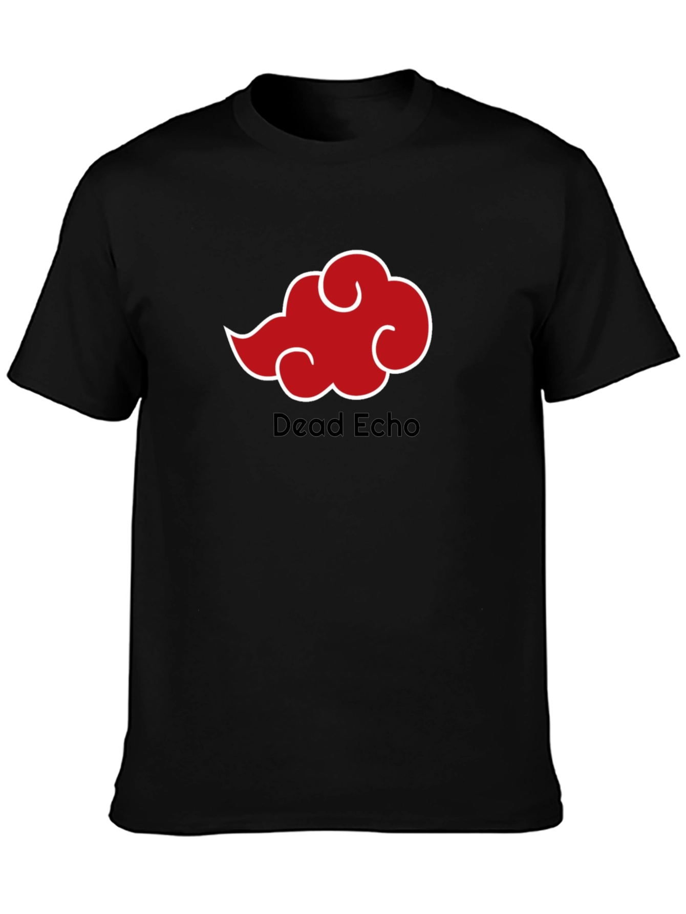 Dead Echo Cloud T-Shirt - Black Anime Style Tee