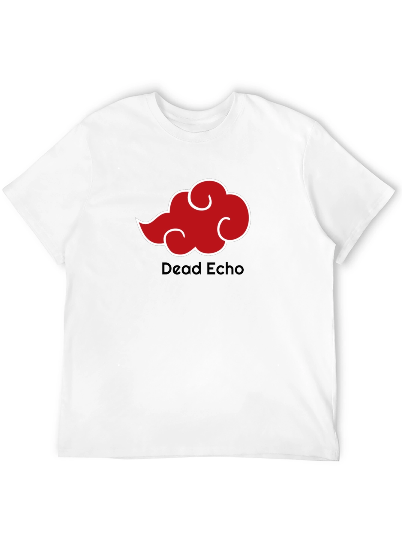 Dead Echo Cloud T-Shirt - Black Anime Style Tee