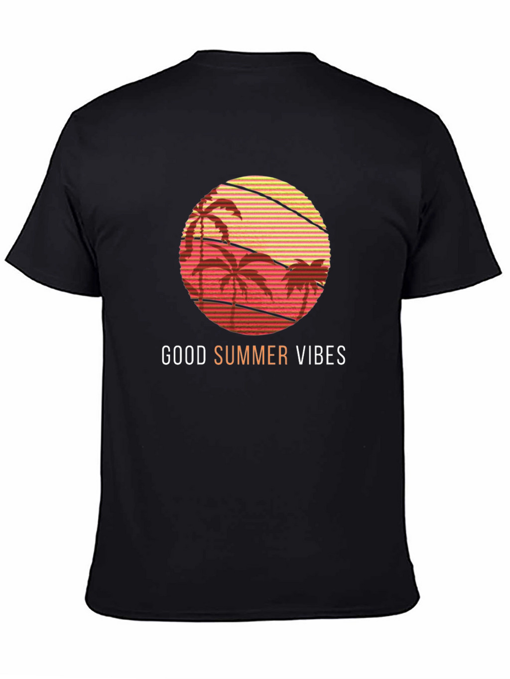 Good Summer Vibes Graphic Tee - Black