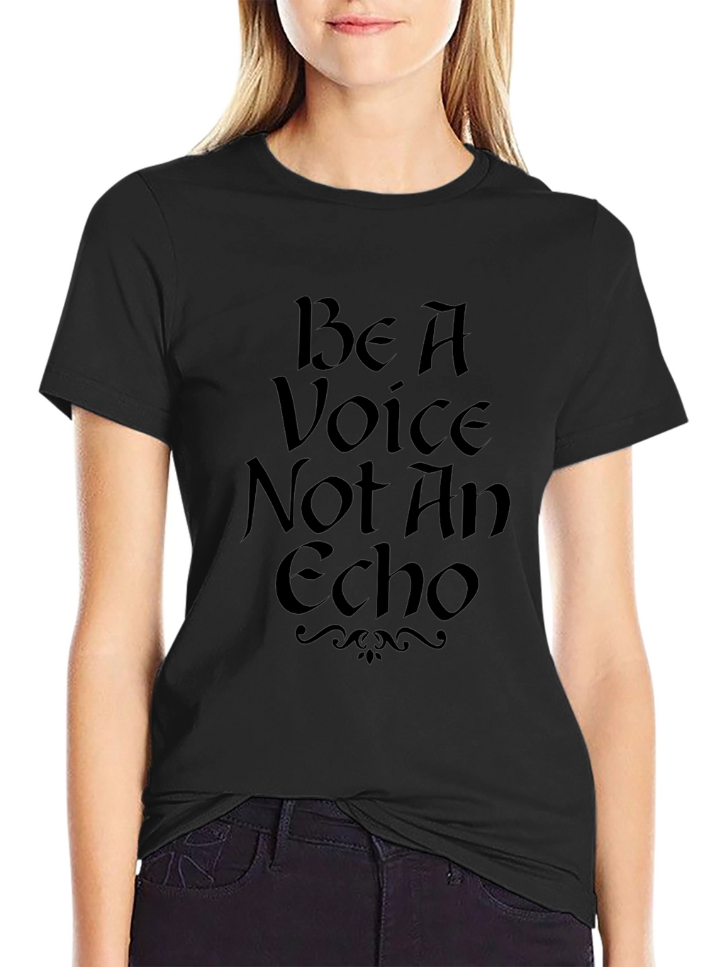 Be A Voice Not An Echo Graphic T-Shirt