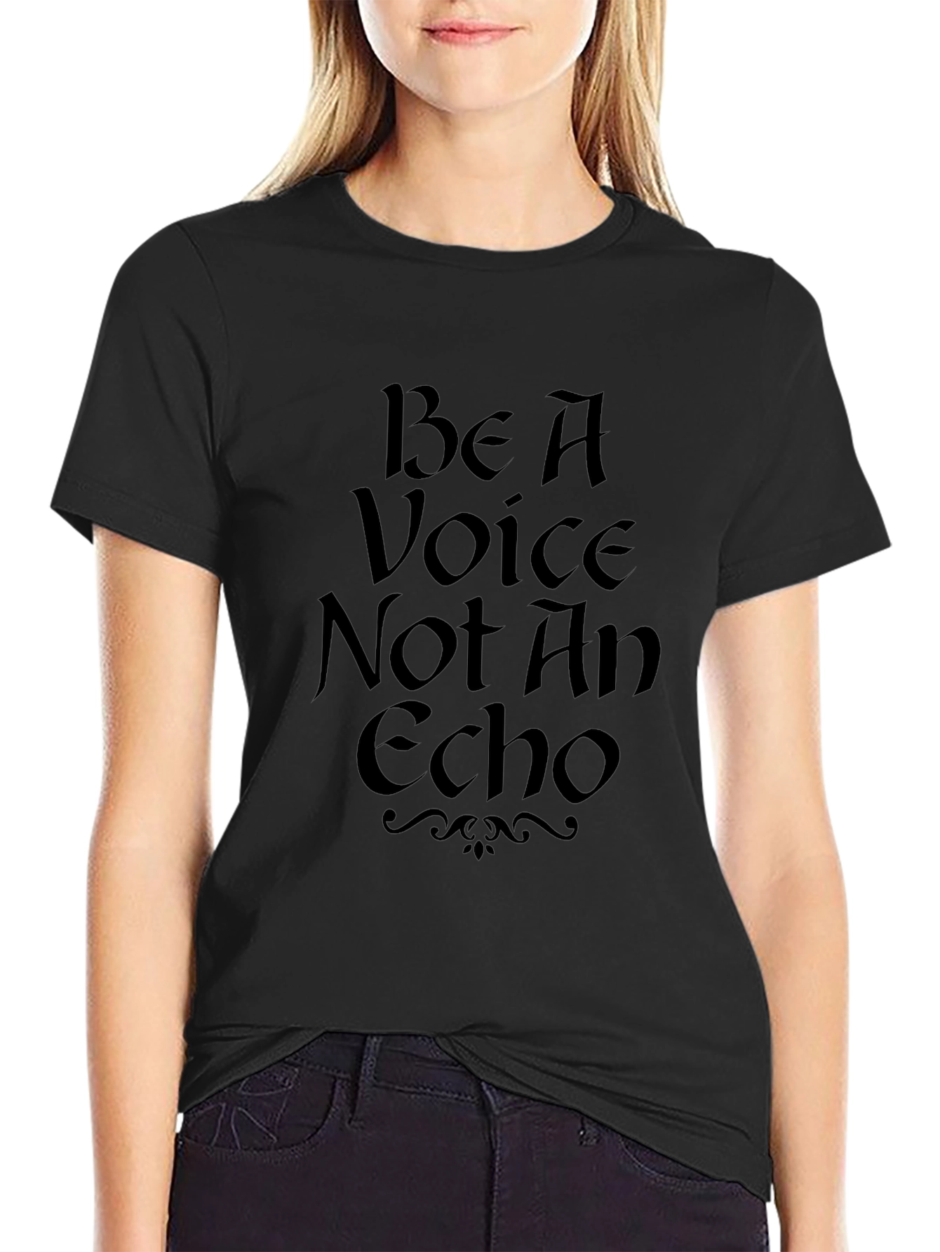 Be A Voice Not An Echo Graphic T-Shirt