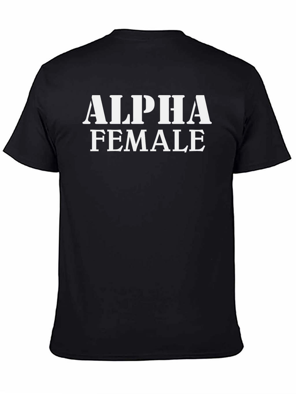 Alpha Female Graphic Tee - Black