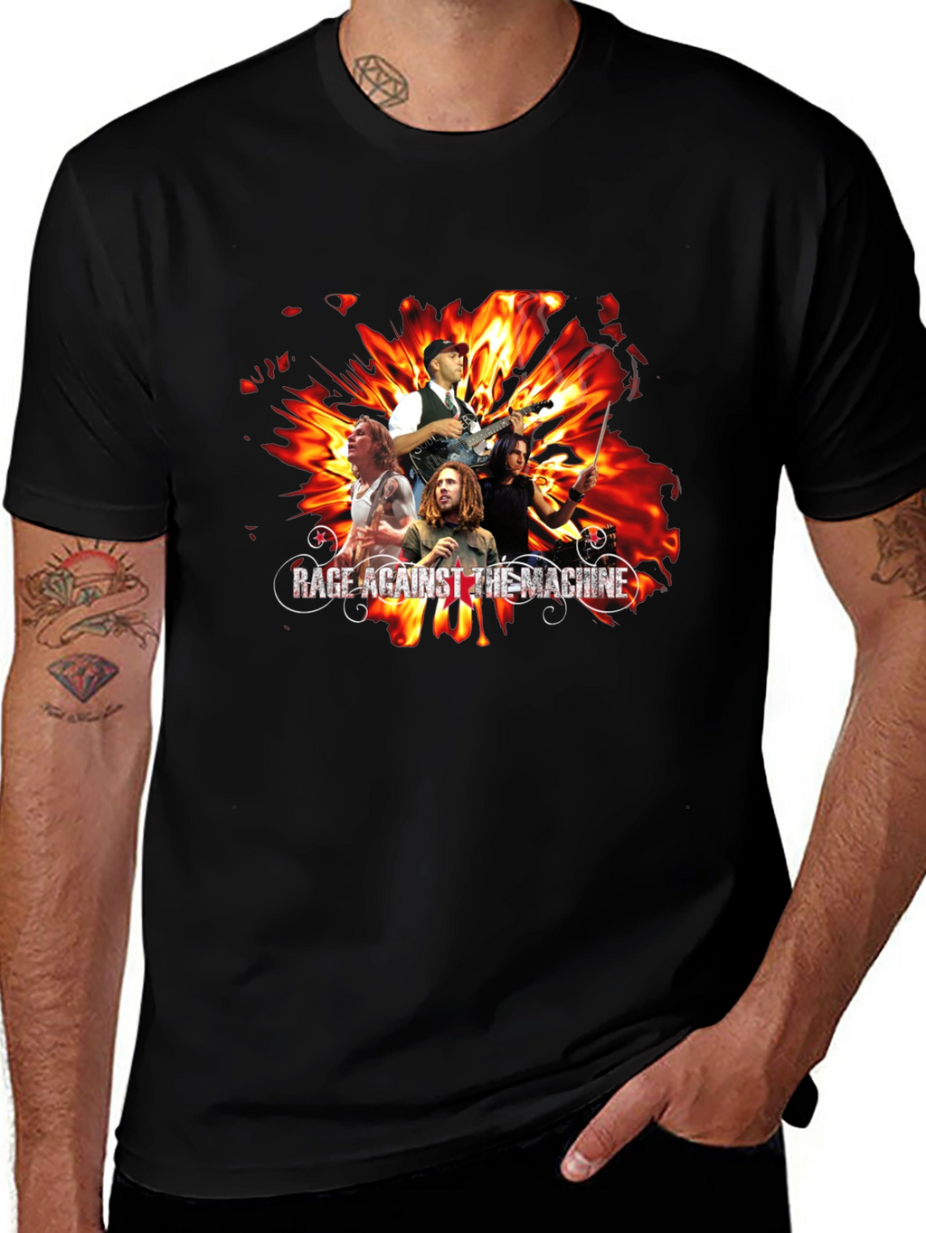 Rage Against The Machine Graphic T-Shirt