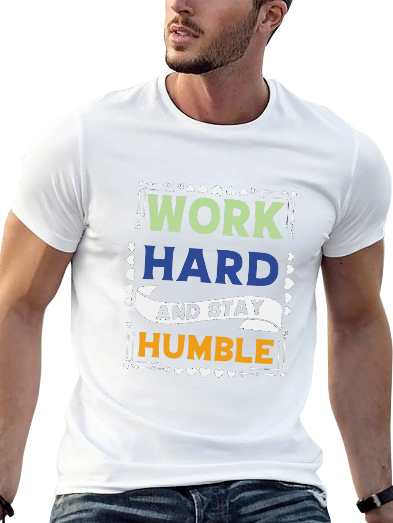 Work Hard Stay Humble Graphic Tee