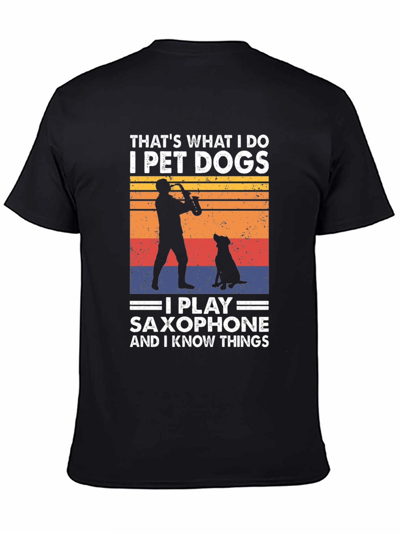 Pet Dogs Saxophone T-Shirt