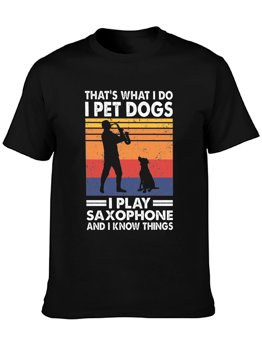 Pet Dogs Saxophone T-Shirt