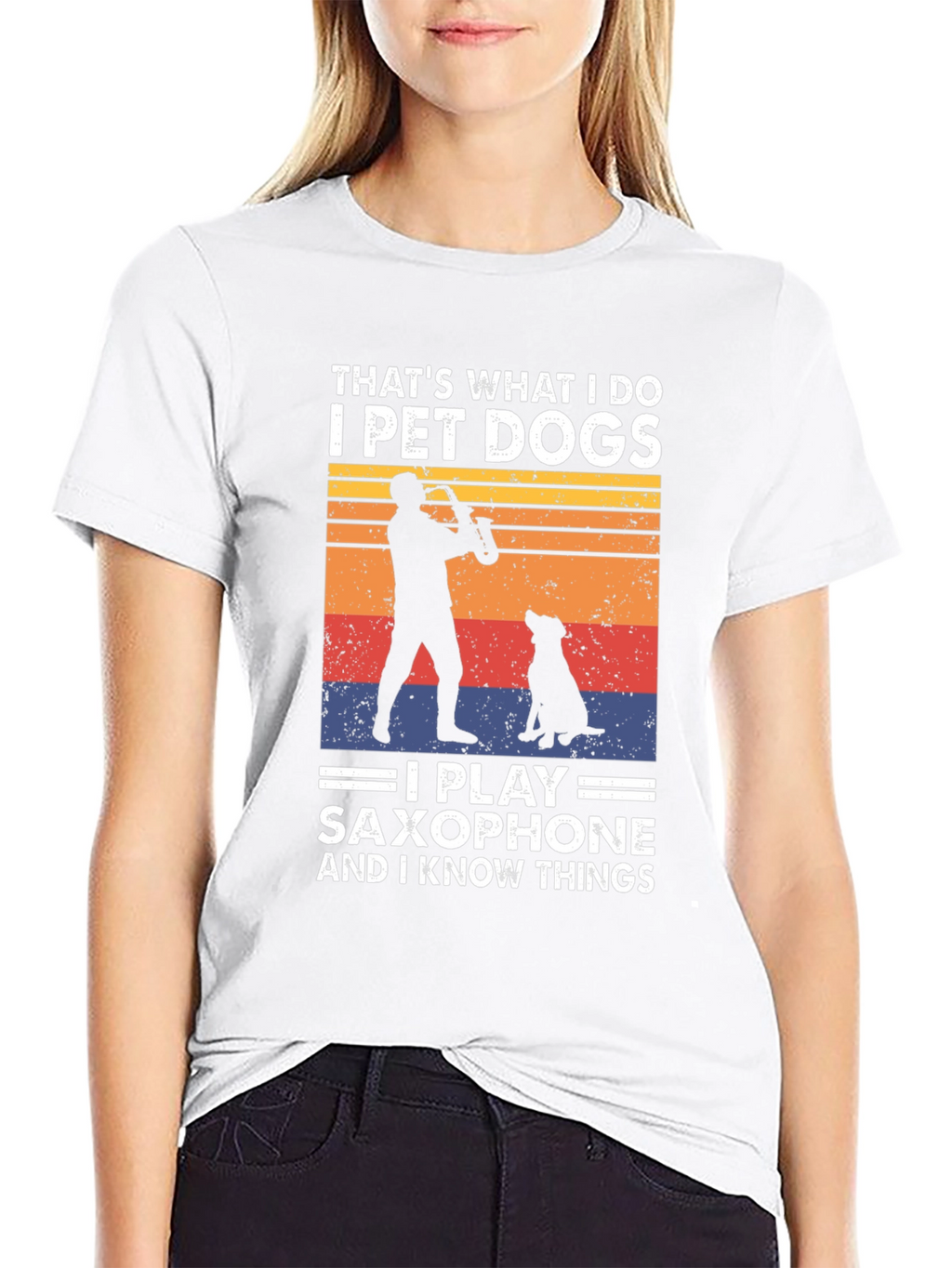 Pet Dogs Saxophone T-Shirt