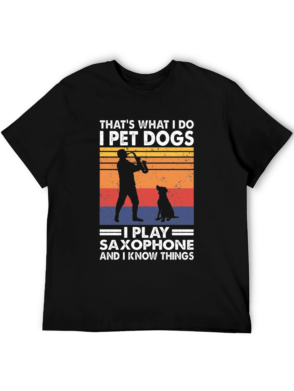 Pet Dogs Saxophone T-Shirt