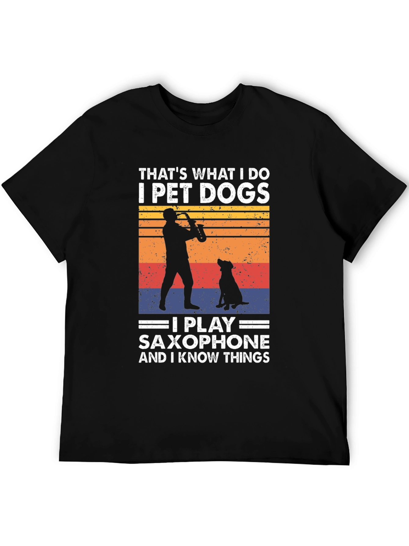 Pet Dogs Saxophone T-Shirt